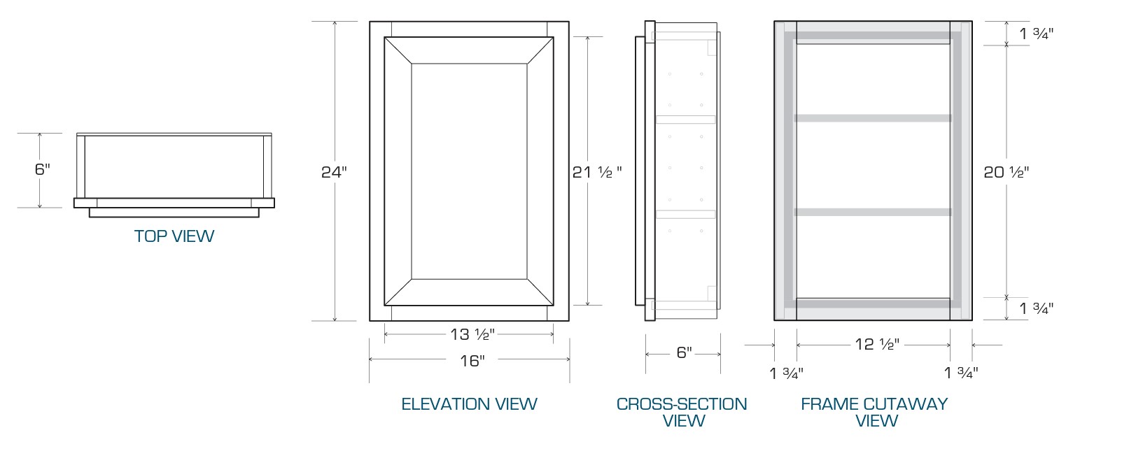 Standard Medicine Cabinet Dimensions At Boyd Rohde Blog